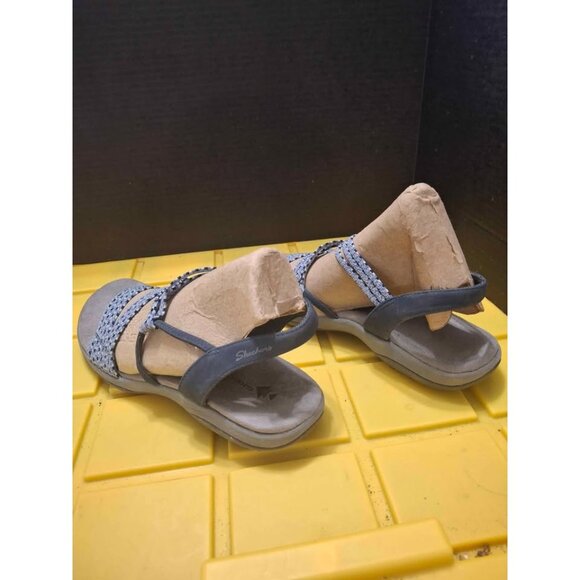 Skechers Women's Reggae Slim-Stretch Appeal-Z-Gore Slingback Sandals Size 9. - Picture 4 of 10